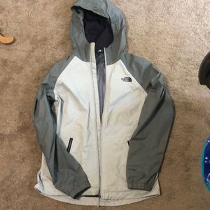 The north face rain shell